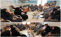  دیدار رئیس شبکه بهداشت و درمان شهرستان خوشاب با سرپرست جدید جمعیت هلال احمر