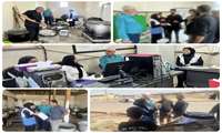 تضمین سلامت عزاداران در روز عاشورای حسینی؛ با نظارت بهداشتی بر طبخ نذری در شامکان
