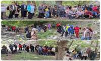 برگزاری همایش کوهنوردی خانوادگی کارکنان دانشگاه در منطقه شاره