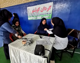 ارزیابی و پایش سلامت بانوان بسیجی در خوشاب